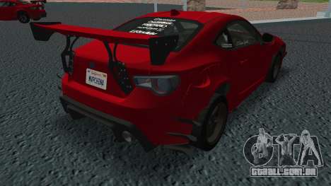 Subaru BRZ RocketBunny para GTA Vice City