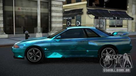 Nissan Skyline R32 Lanie S9 para GTA 4