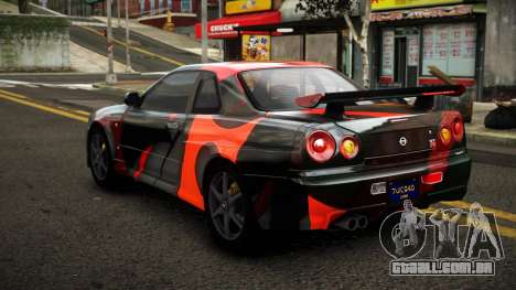 Nissan Skyline R34 Erxah S7 para GTA 4