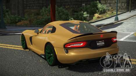 Dodge Viper Xuyujibe para GTA 4