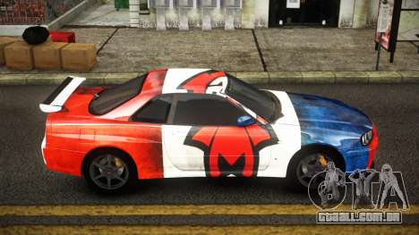 Nissan Skyline R34 Erxah S12 para GTA 4
