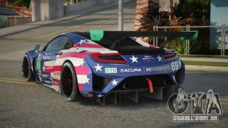 Acura NSX 18th para GTA San Andreas