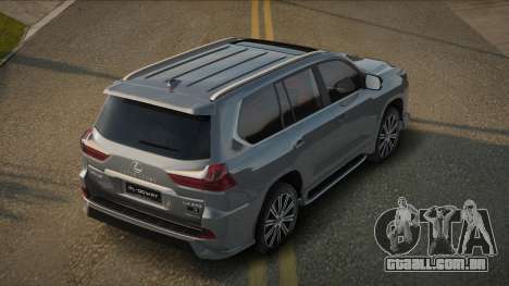 Lexus LX570 19th para GTA San Andreas