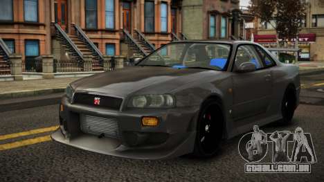 Nissan Skyline R34 Akok para GTA 4