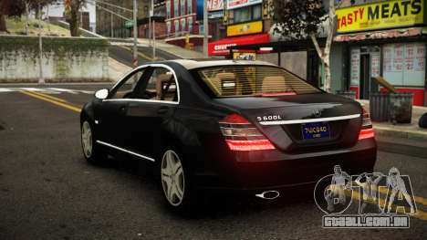 Mercedes-Benz S600 Pujgibe para GTA 4