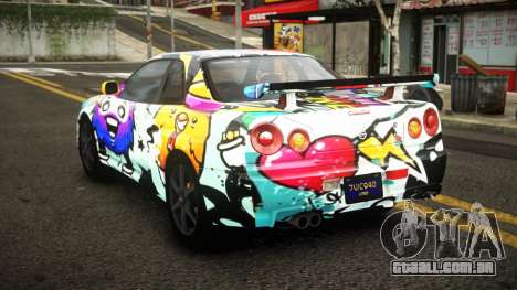 Nissan Skyline R34 Erxah S13 para GTA 4