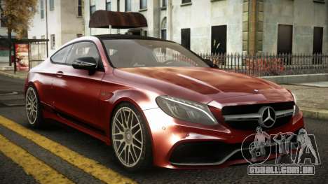 Mercedes-Benz C63S AMG Isol para GTA 4