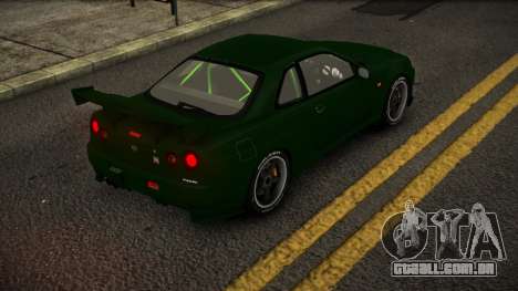 Nissan Skyline R34 Yuvfopi para GTA 4
