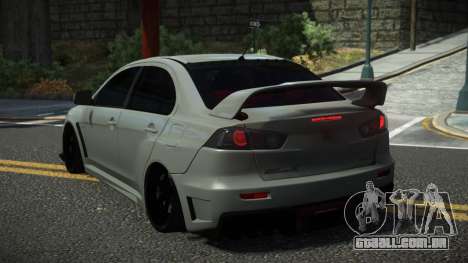 Mitsubishi Lancer Evolution X Deixe para GTA 4