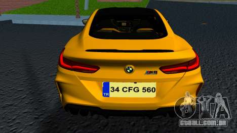 BMW M8 F92 para GTA Vice City