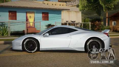 Ferrari 458 LBW para GTA San Andreas