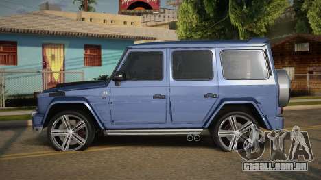 Mercedes-Benz G700 Brabus WDS para GTA San Andreas