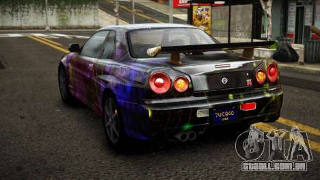 Nissan Skyline R34 Erxah S3 para GTA 4