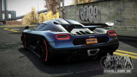 Koenigsegg Agera One Xuvey para GTA 4