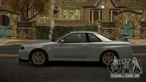Nissan Skyline R34 Banafufa para GTA 4