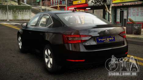 Skoda Superb Saxjoro para GTA 4