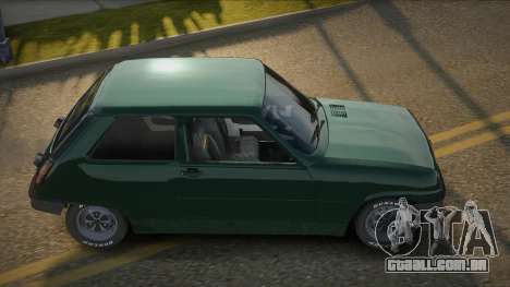 Renault 5 72th para GTA San Andreas