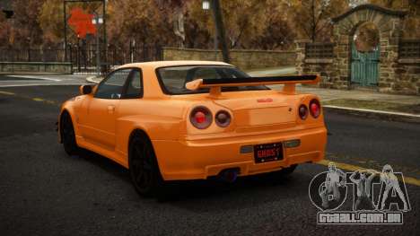 Nissan Skyline R34 Kazu para GTA 4