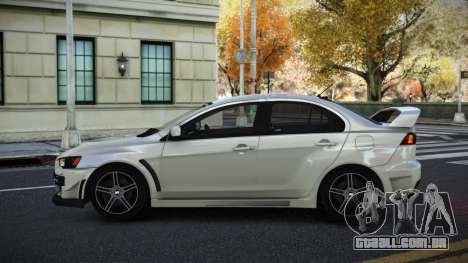 Mitsubishi Lancer Evolution X Ruwminih para GTA 4