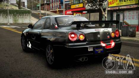 Nissan Skyline R34 Erxah S4 para GTA 4