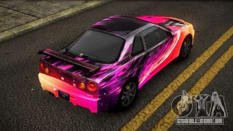Nissan Skyline R34 Erxah S9 para GTA 4