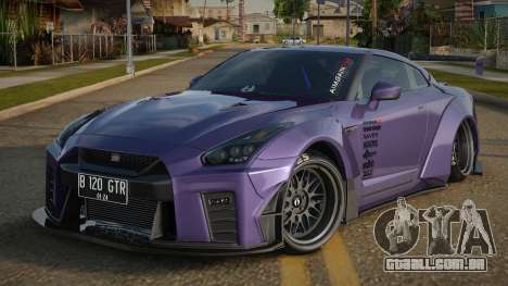 Nissan GTR R35 Anielth para GTA San Andreas