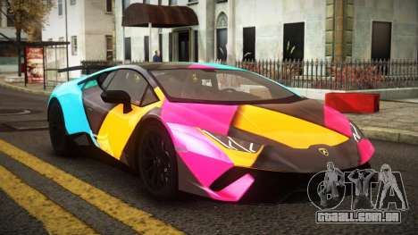 Lamborghini Huracan Nerael S9 para GTA 4