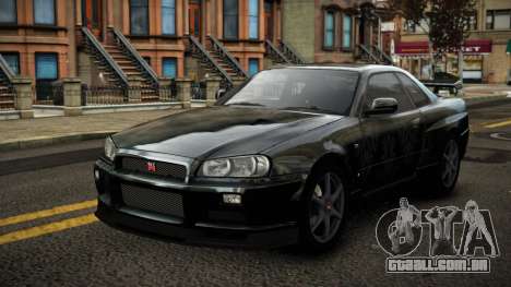 Nissan Skyline R34 Erxah S2 para GTA 4