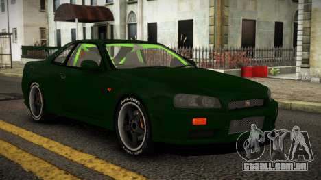 Nissan Skyline R34 Yuvfopi para GTA 4