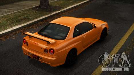 Nissan Skyline R34 Kazu para GTA 4