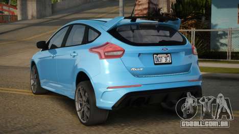 Ford Focus RS 17th para GTA San Andreas