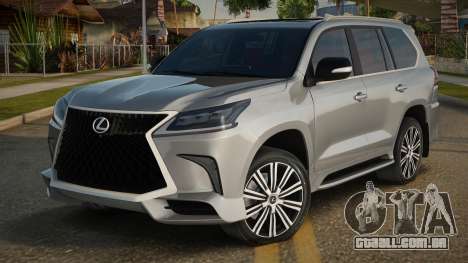 Lexus LX570 19th para GTA San Andreas