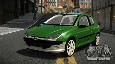 Peugeot 206 Poboh para GTA 4
