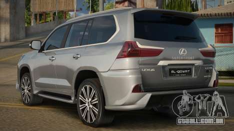 Lexus LX570 19th para GTA San Andreas
