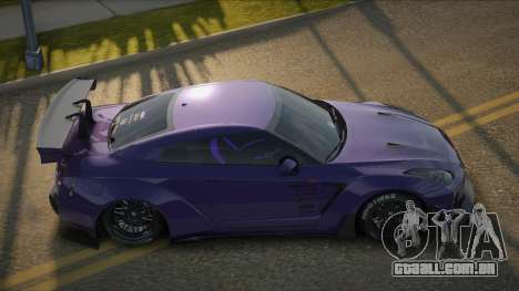 Nissan GTR R35 Anielth para GTA San Andreas