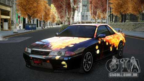 Nissan Skyline R32 Lanie S13 para GTA 4