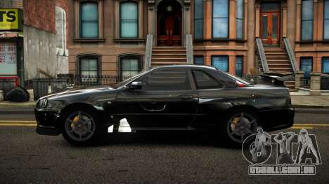 Nissan Skyline R34 Erxah S4 para GTA 4
