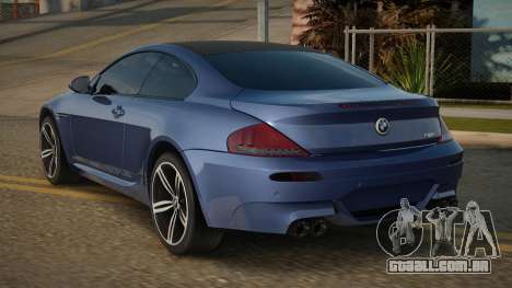 BMW M6 E63 10th para GTA San Andreas
