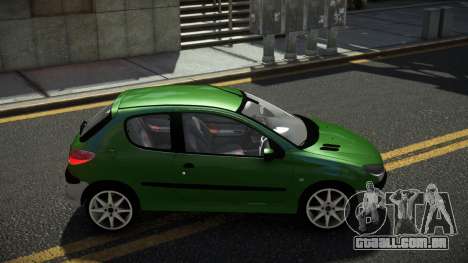 Peugeot 206 Poboh para GTA 4