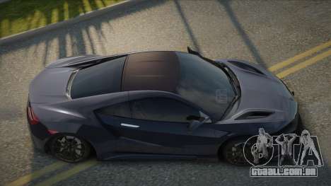 Acura NSX 17th para GTA San Andreas