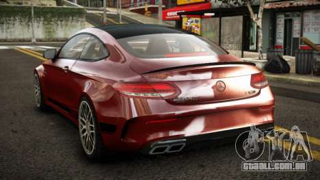 Mercedes-Benz C63S AMG Isol para GTA 4