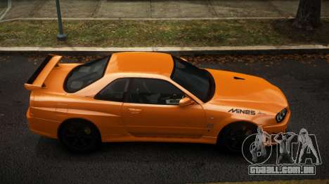 Nissan Skyline R34 Kazu para GTA 4