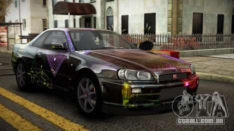 Nissan Skyline R34 Erxah S3 para GTA 4