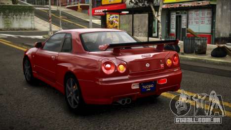 Nissan Skyline R34 Erxah para GTA 4