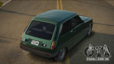 Renault 5 72th para GTA San Andreas