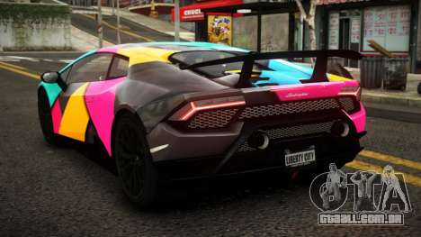 Lamborghini Huracan Nerael S9 para GTA 4