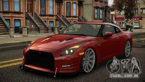 Nissan GT-R Qufo para GTA 4