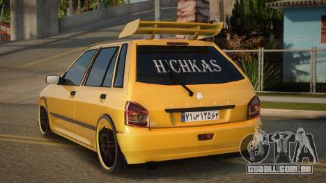 Kia Pride Angrason para GTA San Andreas