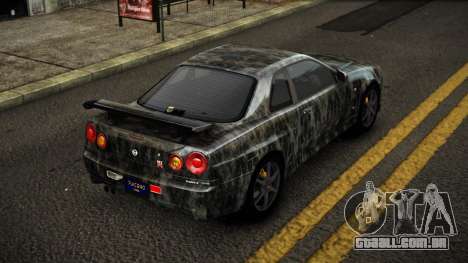 Nissan Skyline R34 Erxah S5 para GTA 4