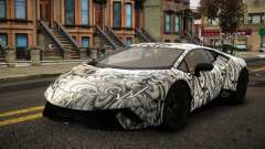 Lamborghini Huracan Nerael S14 para GTA 4